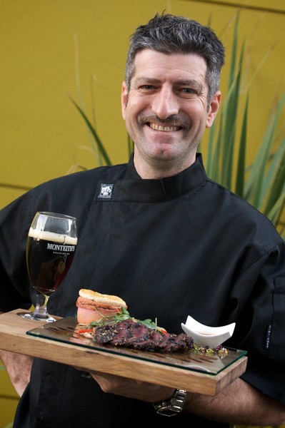 Chef Brad King from The Porch Kitchen and Bar in Waihi Beach.